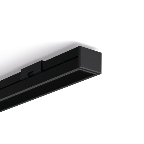 Hochwertige Clips in Schwarz für die feste Montage von LED-Aluprofilen